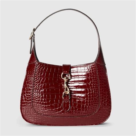 gucci crocrocodile scarf bag 153033 200047|Gucci Jackie crocodile shoulder bag.